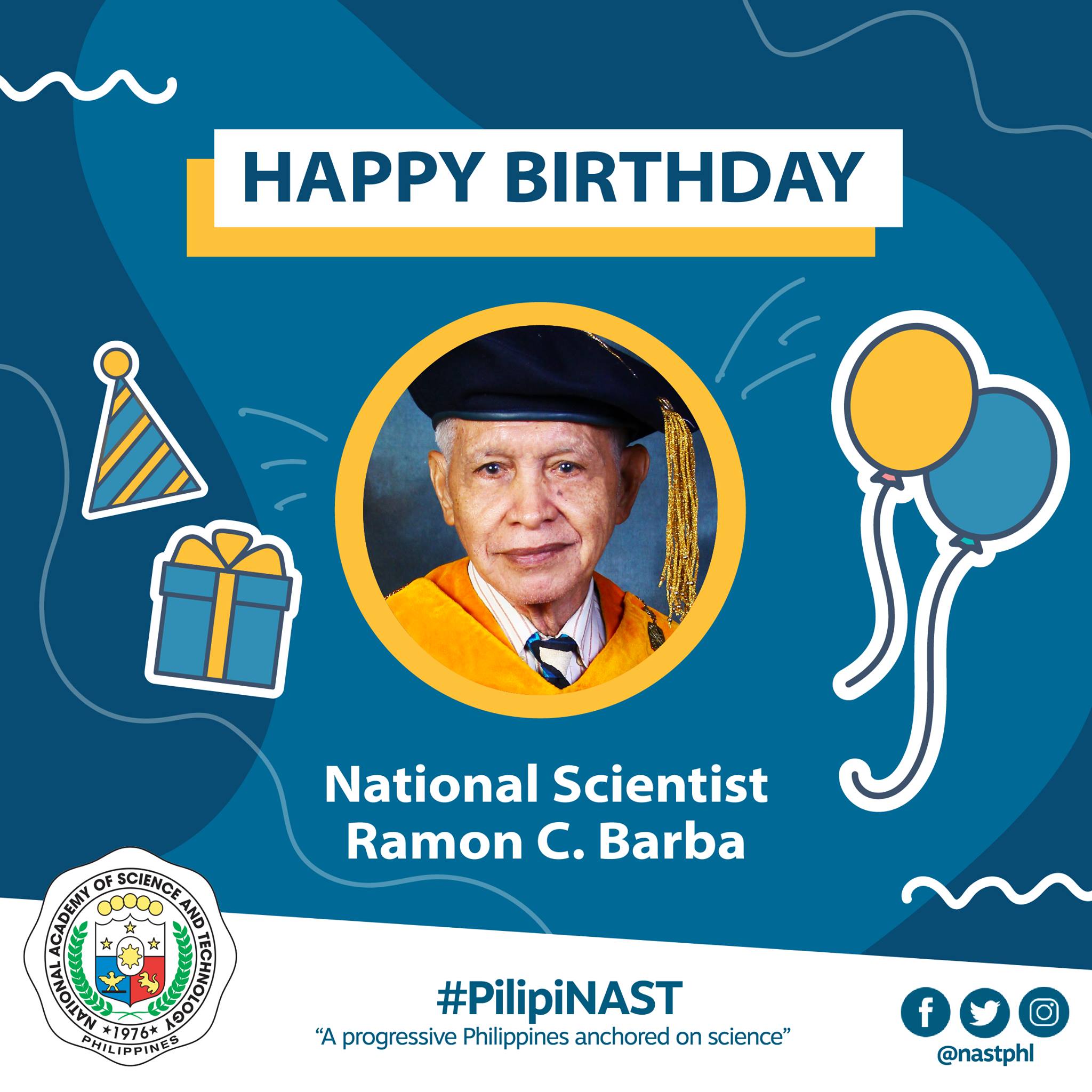 NAST PHL - Belated happy birthday to the scientist who was... | Facebook