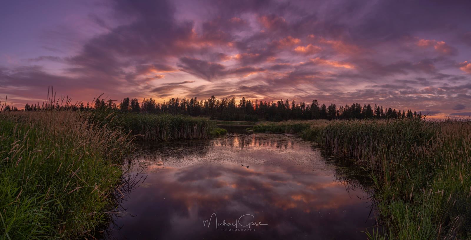 In - Slavin Conservation Area located just south of Spokane, Washington ...