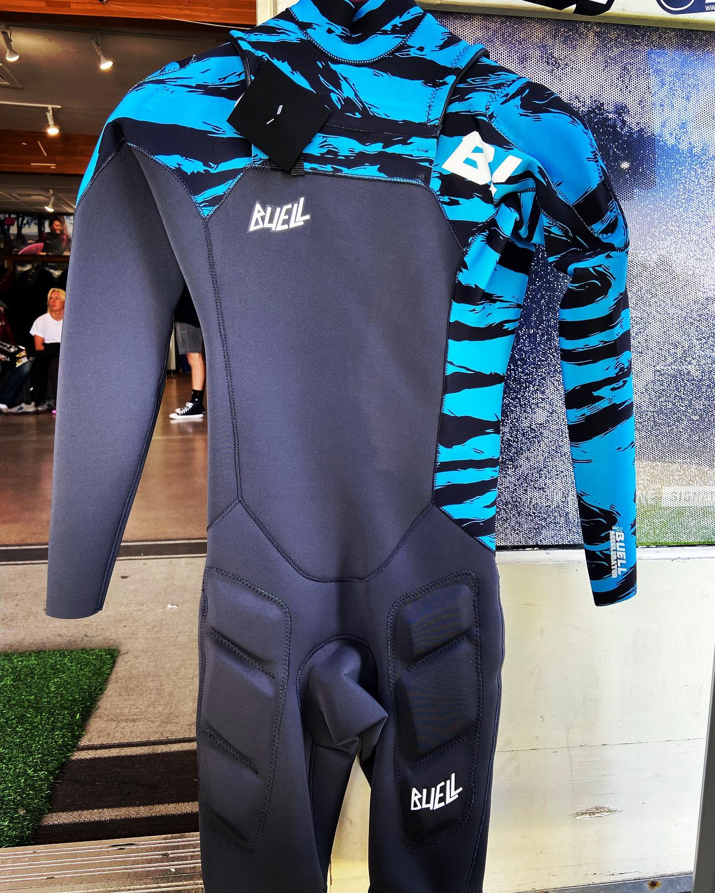Buell - RB1 2MM L/S Float Springsuit JOB Tiger Graphite/Blue 