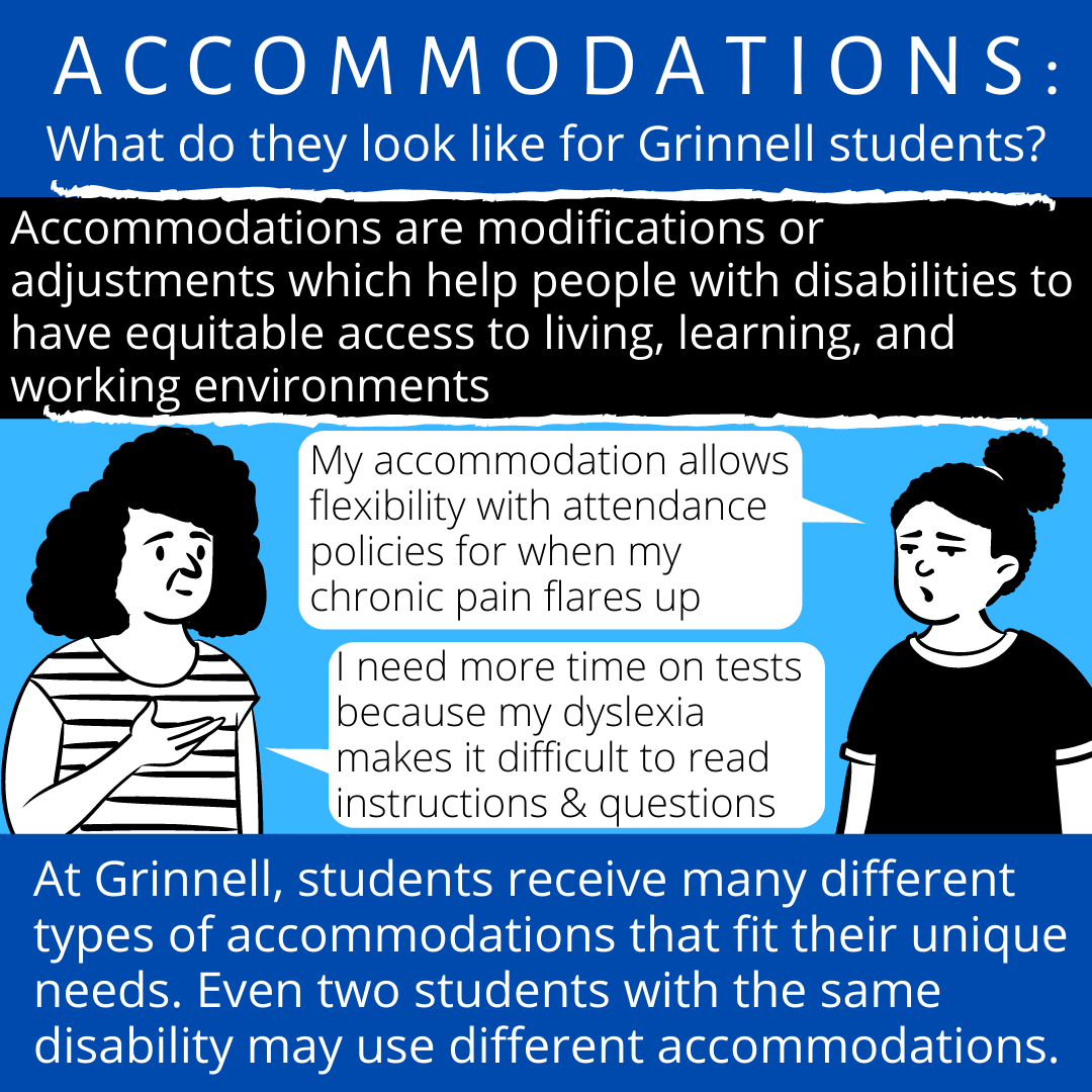 Access Grinnell - What do accommodations look like for Grinnell ...