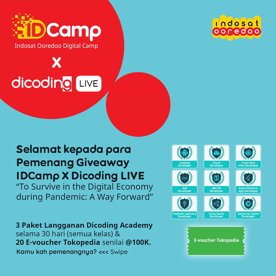 Tonton IDCamp X... - IDCamp Indosat Ooredoo Hutchison | Facebook
