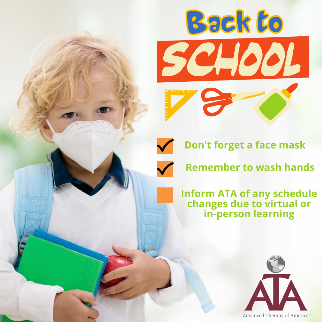 Welcome Back to School ATA Friends and Family! Please remember to ...