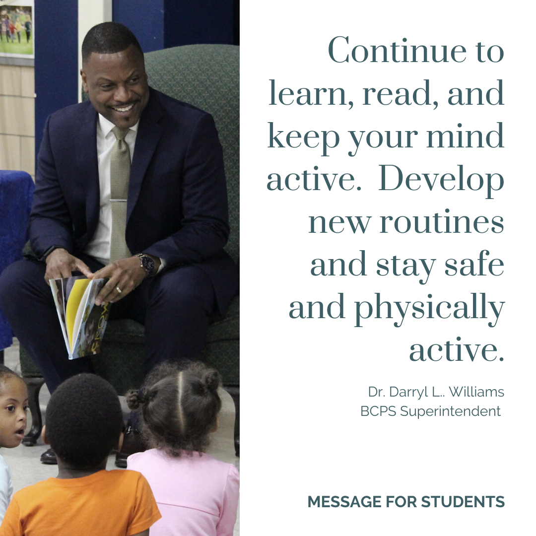 Baltimore County Public Schools - BCPS Superintendent Dr. Darryl L ...