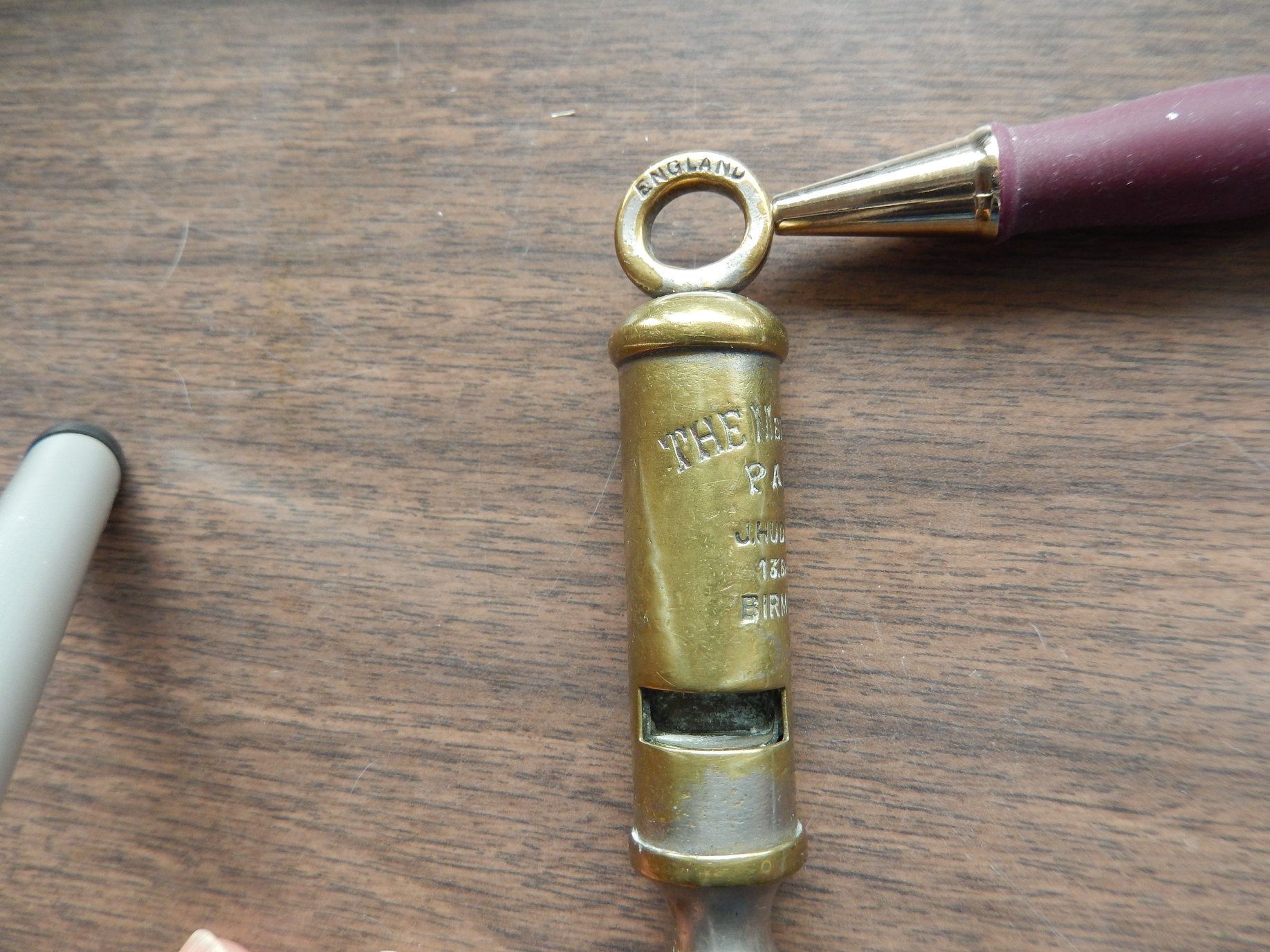 J. Hudson & Co. 真鍮製 ホイッスル 1948年 J hudson co - Etsy 日本 J. Hudson & Co. 真鍮製 ホイッスル 1948年