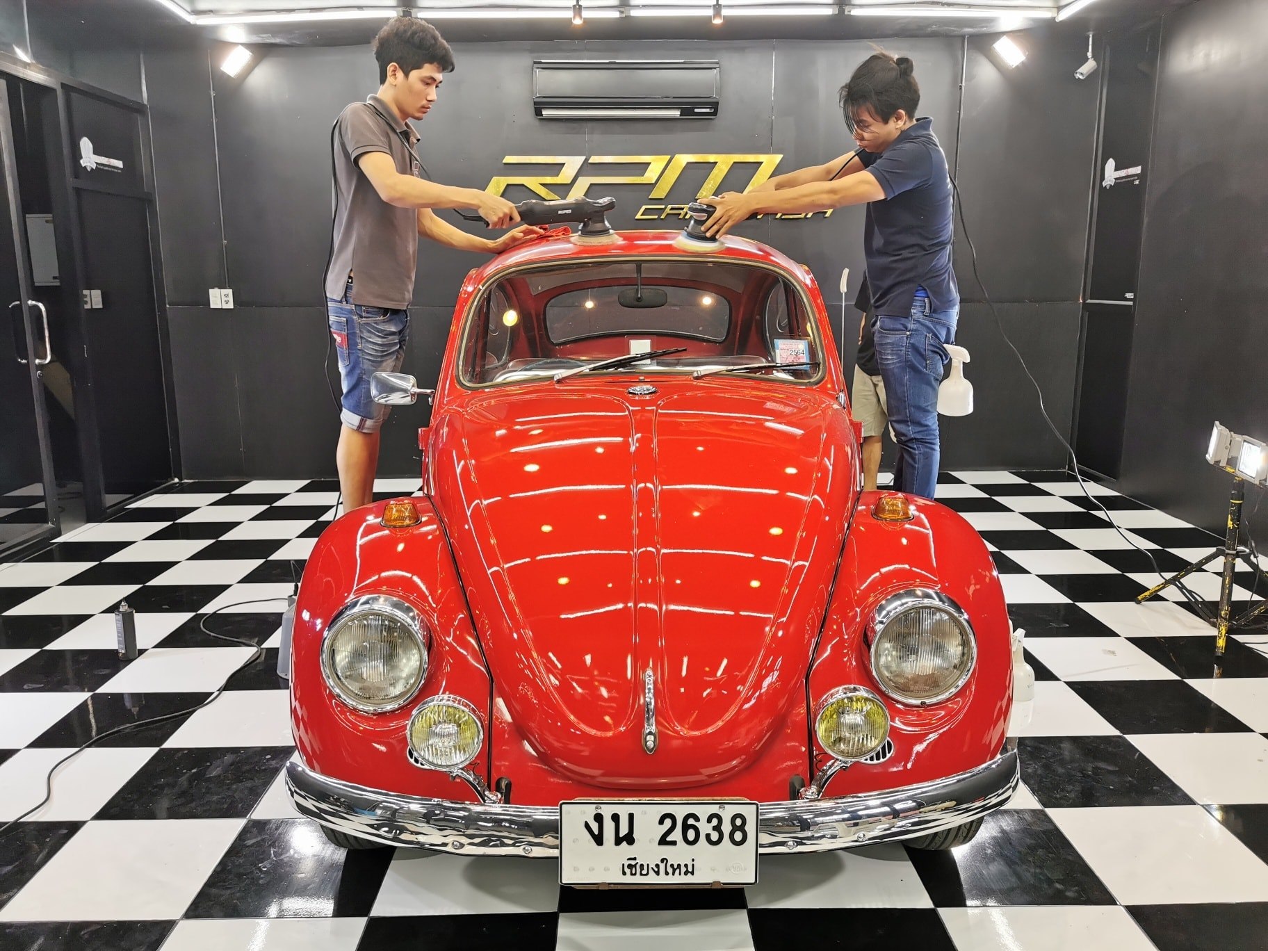 งานวันนี้ ขัดสีลบรอย ฟื้นฟูสภาพผิว รถเต่า #ขัดสีลบรอย... - RPM Auto ...