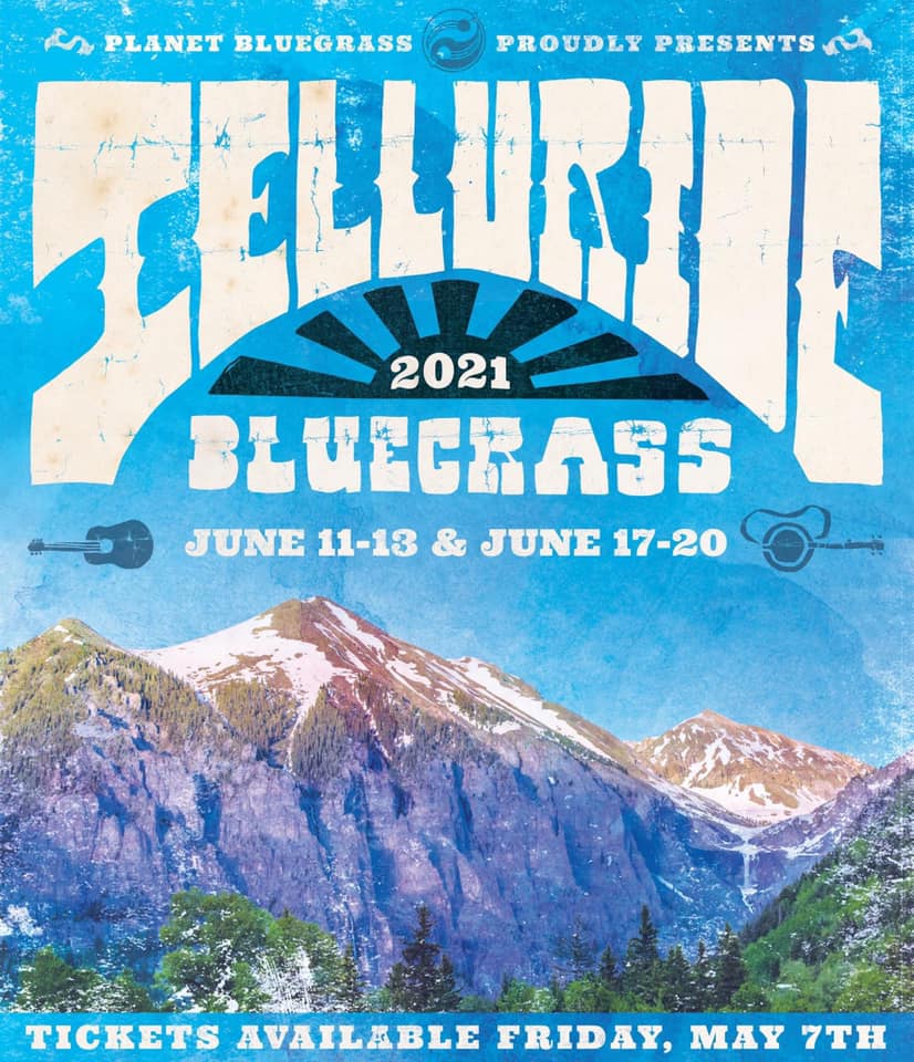 Just announced! See you in June at the Telluride Bluegrass