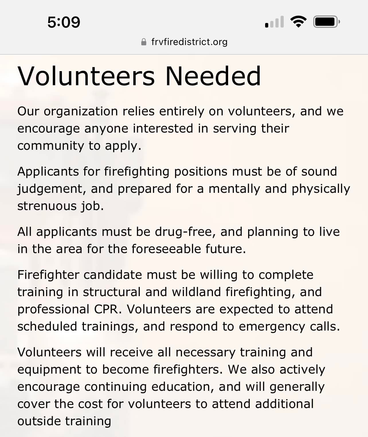 Fall River Valley Volunteer Fire Department | McArthur CA