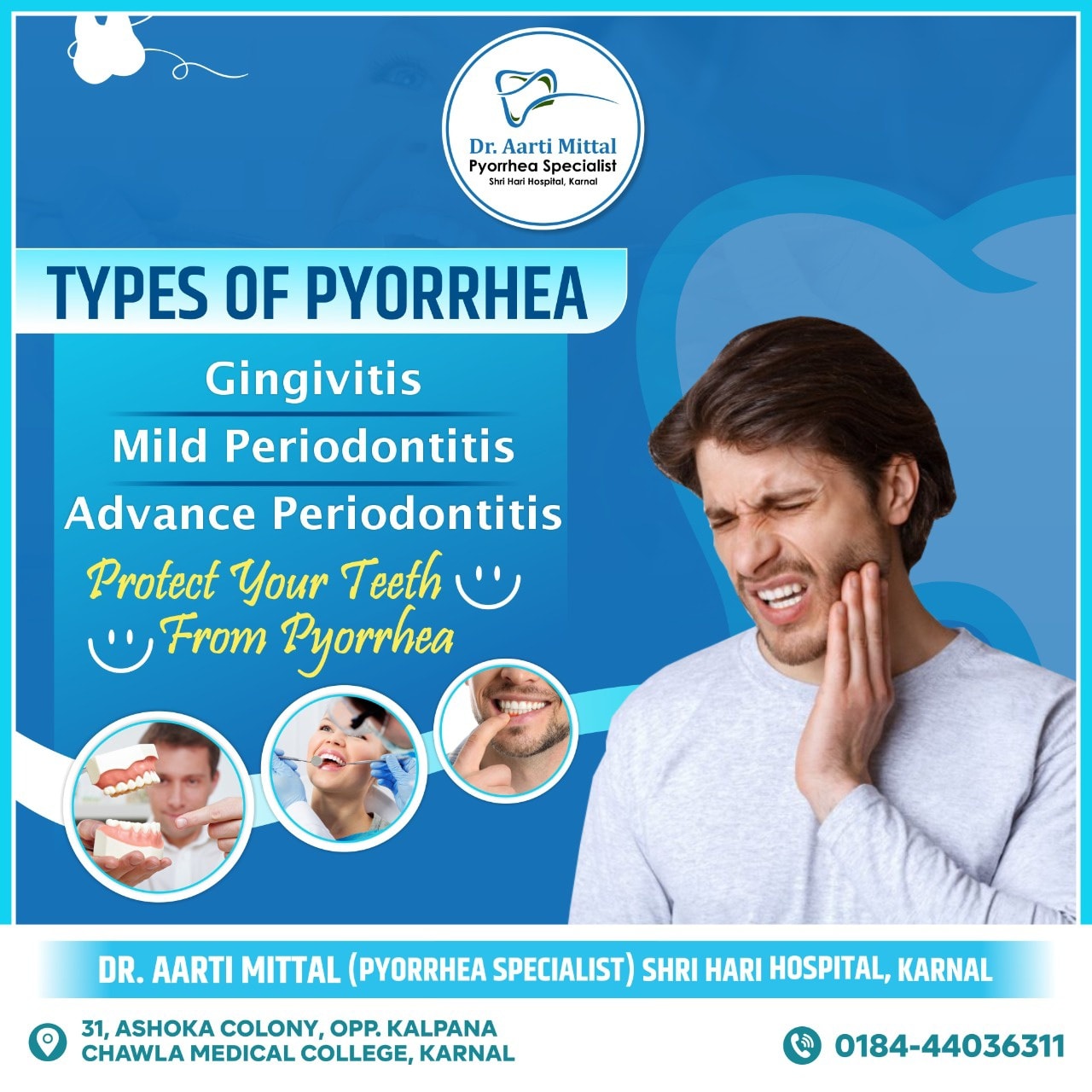 Types of Pyorrhea...... ... - DR. Aarti's Dental Clinic | Facebook