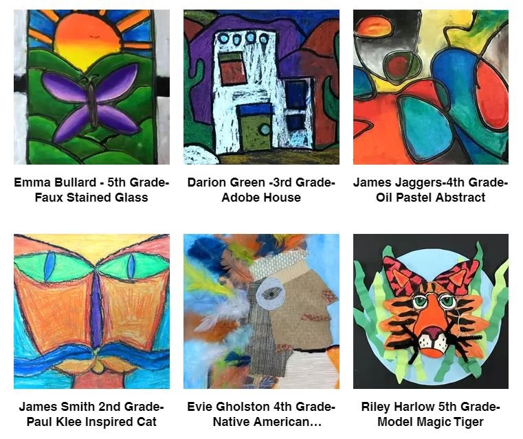 Lee County elementary schools featured in Mississippi art exhibition
