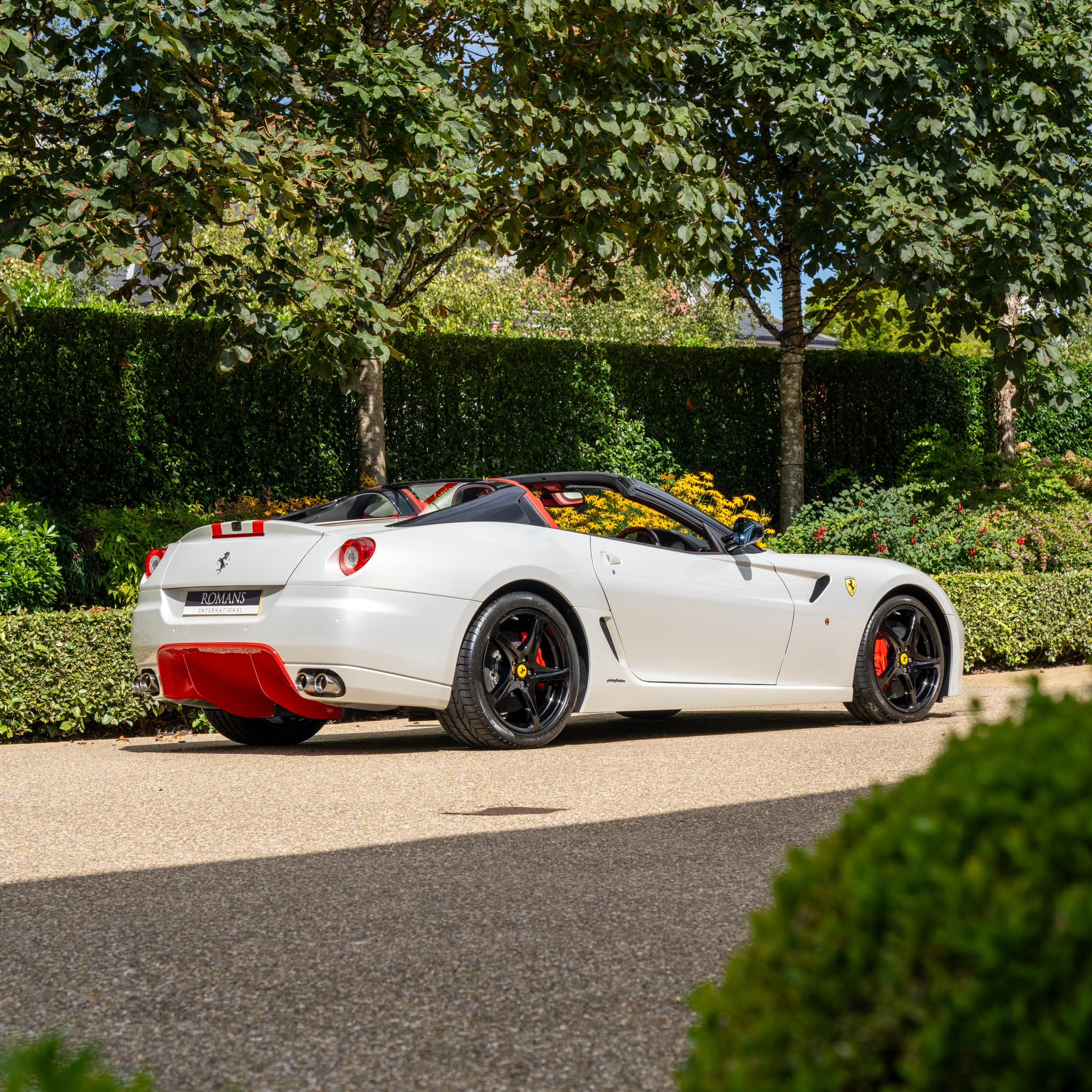The Ferrari 599 SA Aperta. 1 of only 7 UK supplied cars and the