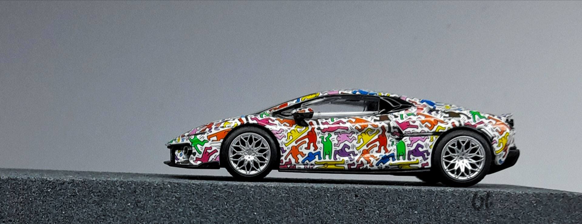 Lamborghini Temerario Keith Haring..