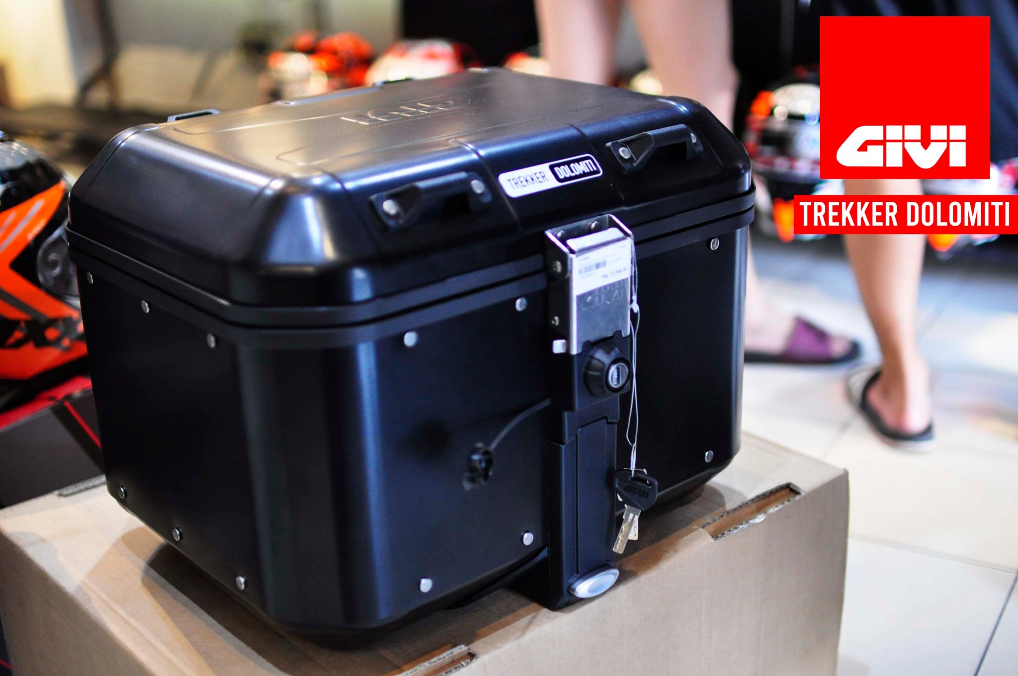 GIVI Trekker Dolomiti 46 Liters Capacity ( Made in Italy ) SRP 