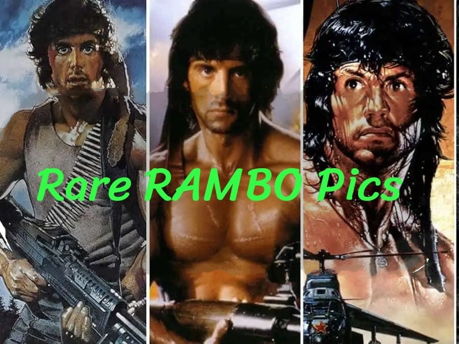 Rare Rambo Pics 1 2 & 3 | Facebook