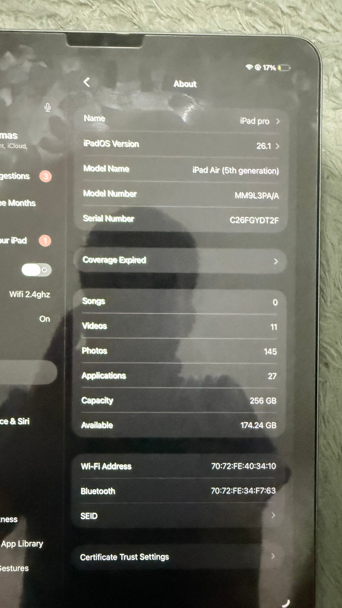 ipad Air 5 256gb Ex resmi ibox indonesia (PA/A ) fulset original | Facebook