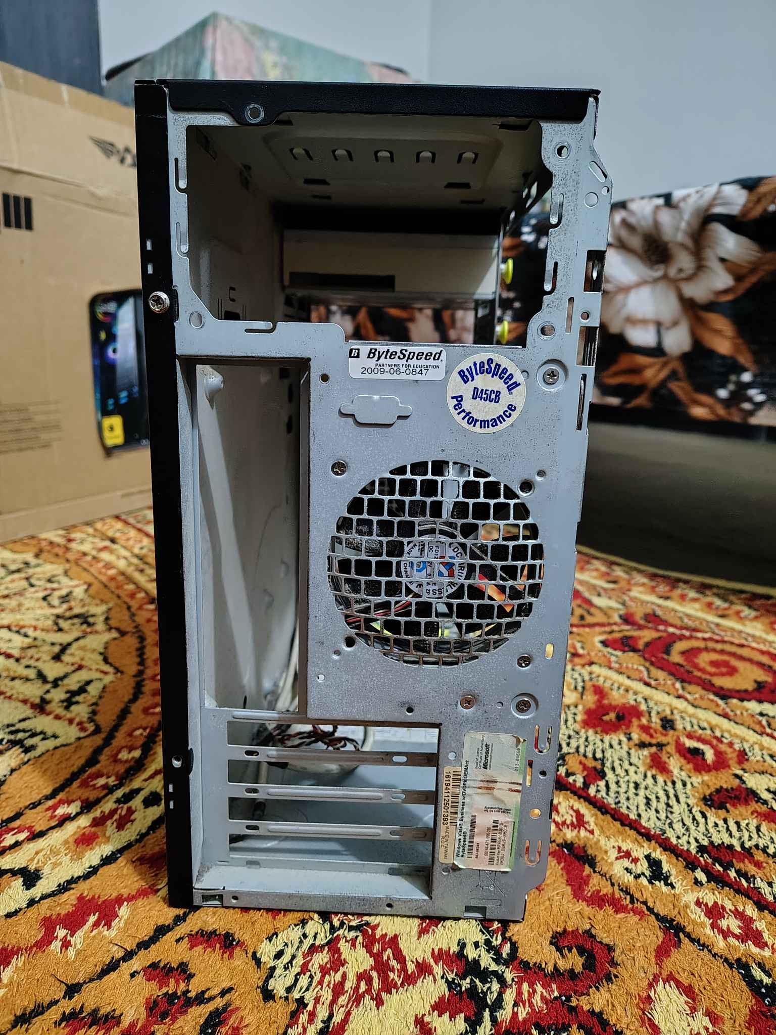 ByteSpeed M-ATX PC Case with DVD RW ROM and Audio Support - Computer ...
