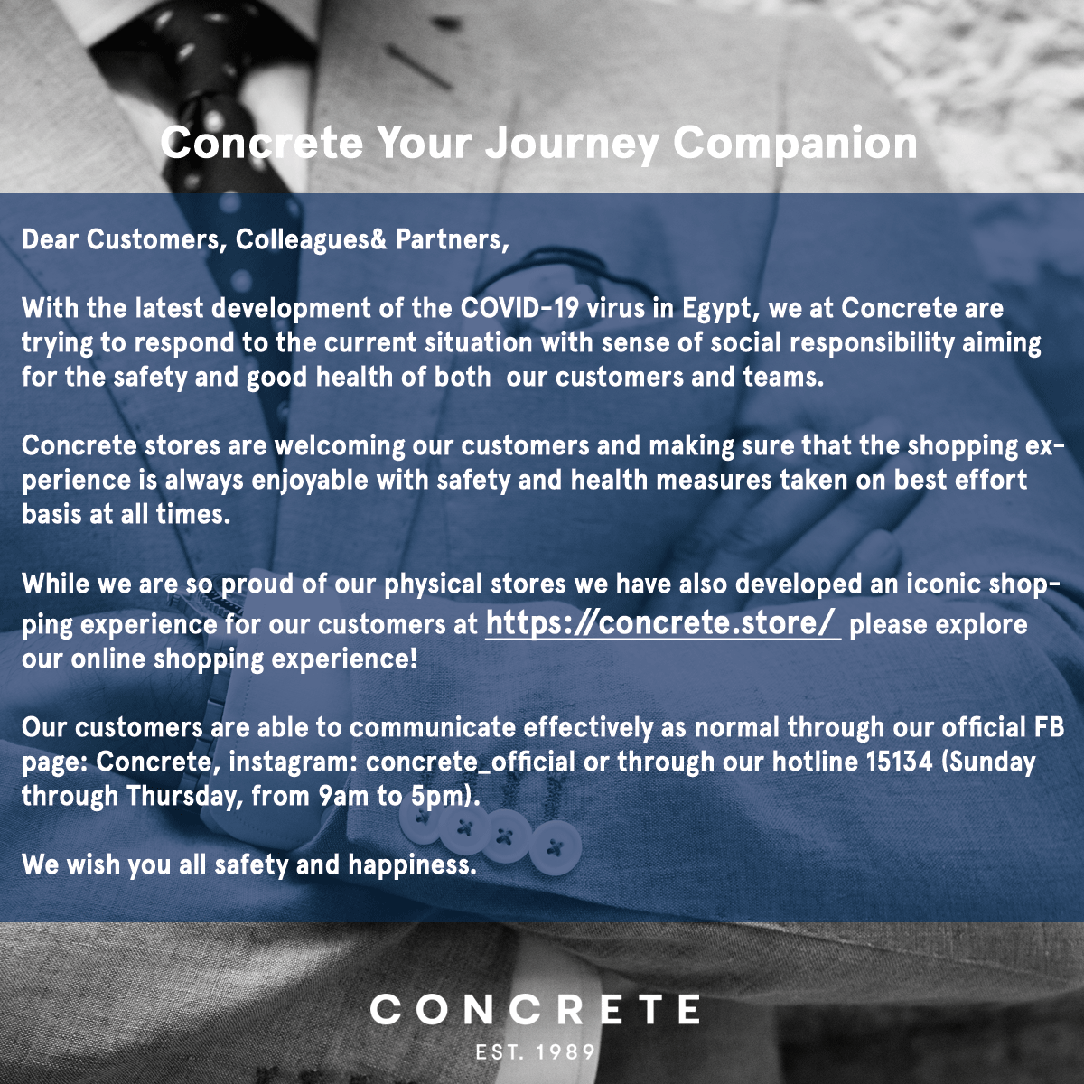 Concrete - A message to our community #concreteicons