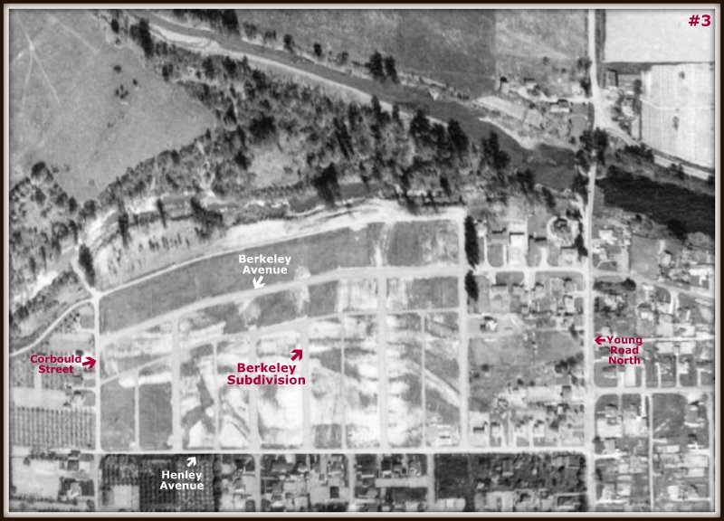 Chilliwack - This 1954 aerial image is centred over the Berkeley ...