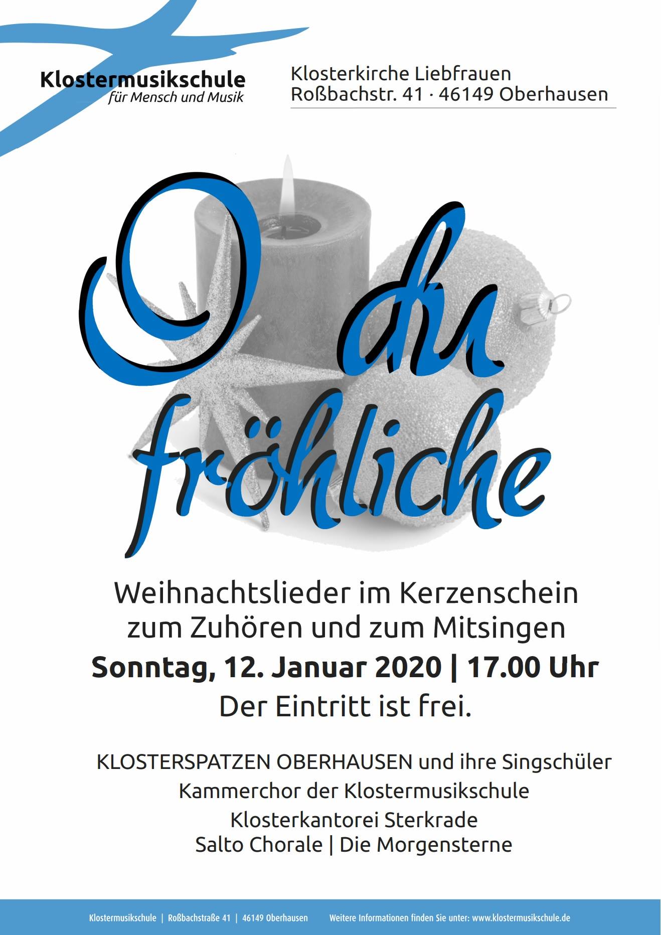 Die Weihnachtszeit Endet Nicht Mit Dem Klostermusikschule