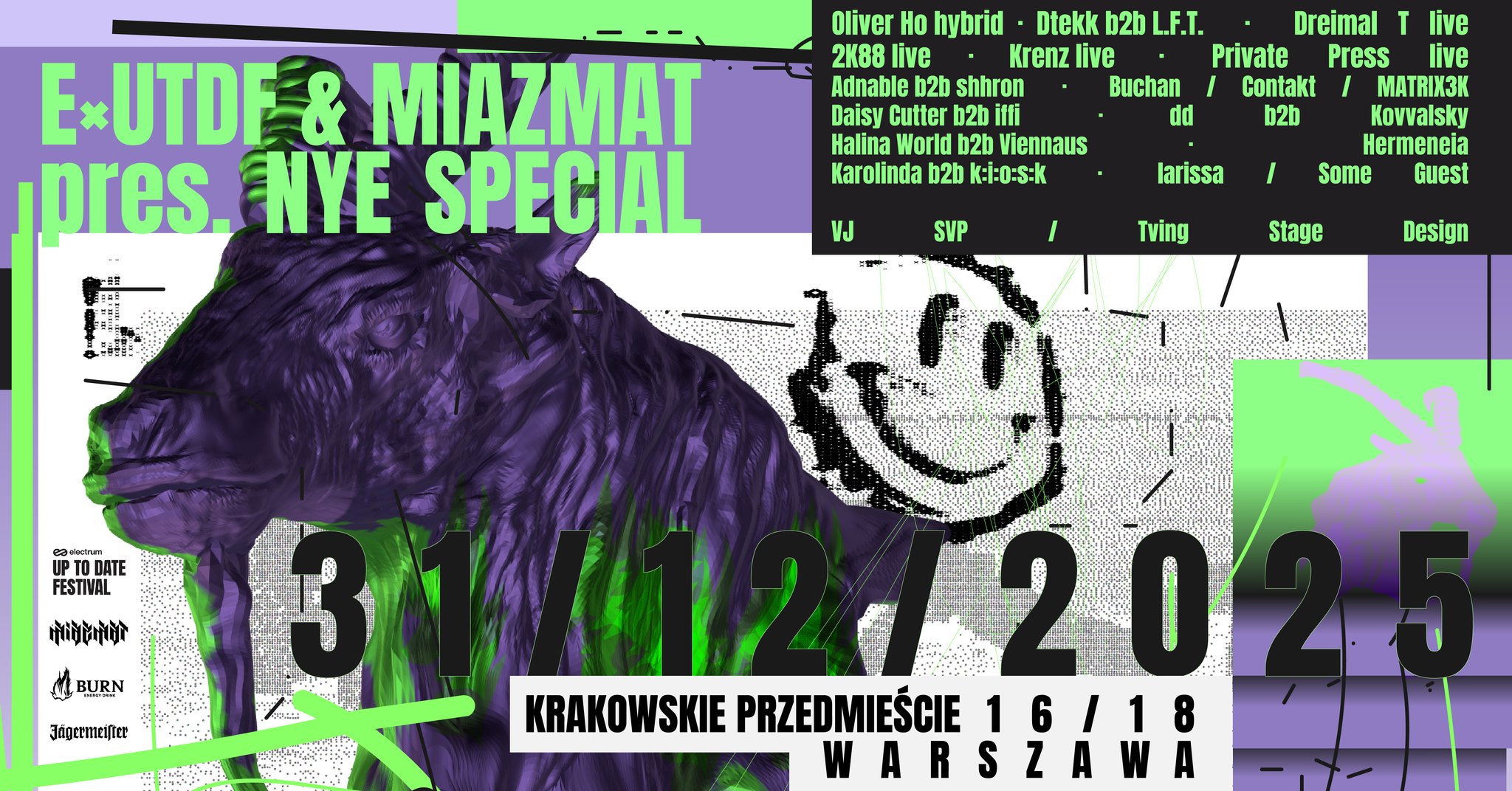 UTDF & MIAZMAT pres. NYE SPECIAL