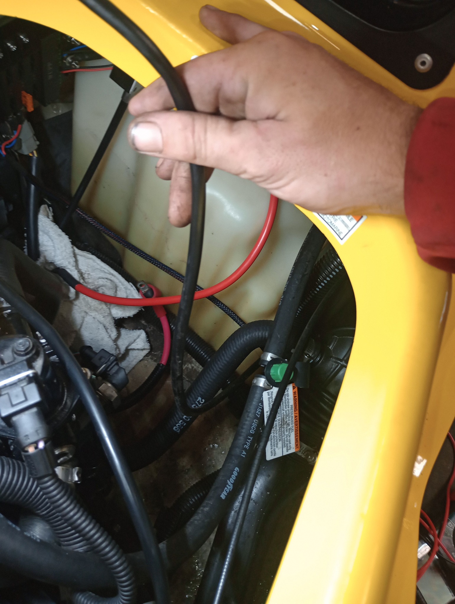Guarnizione In Gomma Sfiato Serbatoio Carburante Per Sea-Doo - Ricambio OEM 293830011