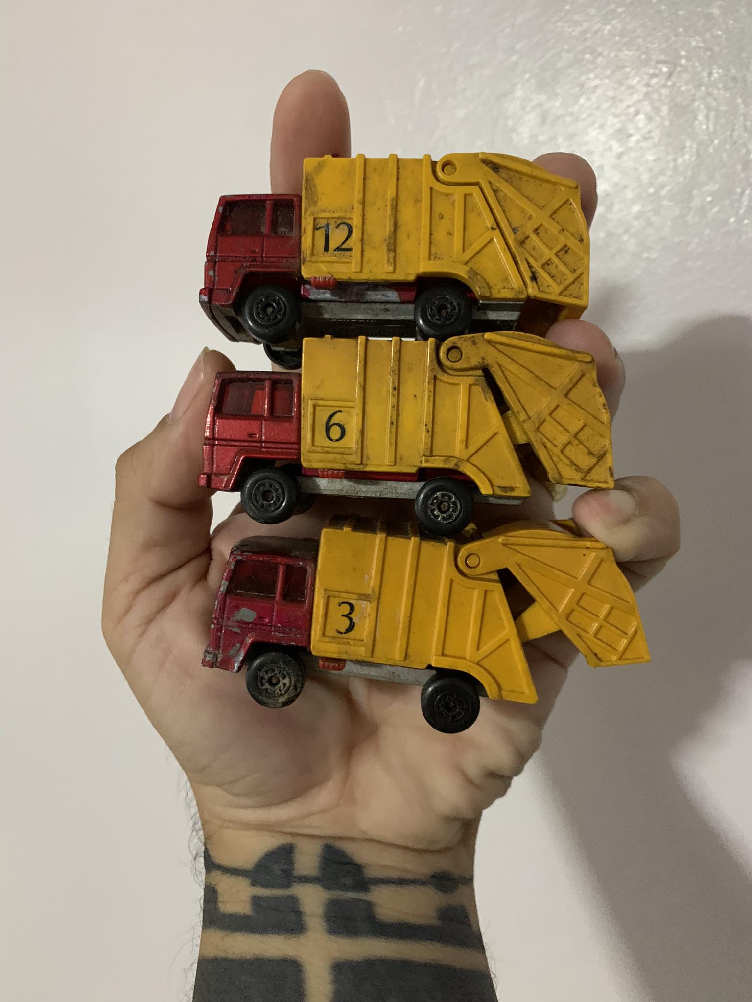 1982 Hot Wheels Dept of Sanitation trash truck