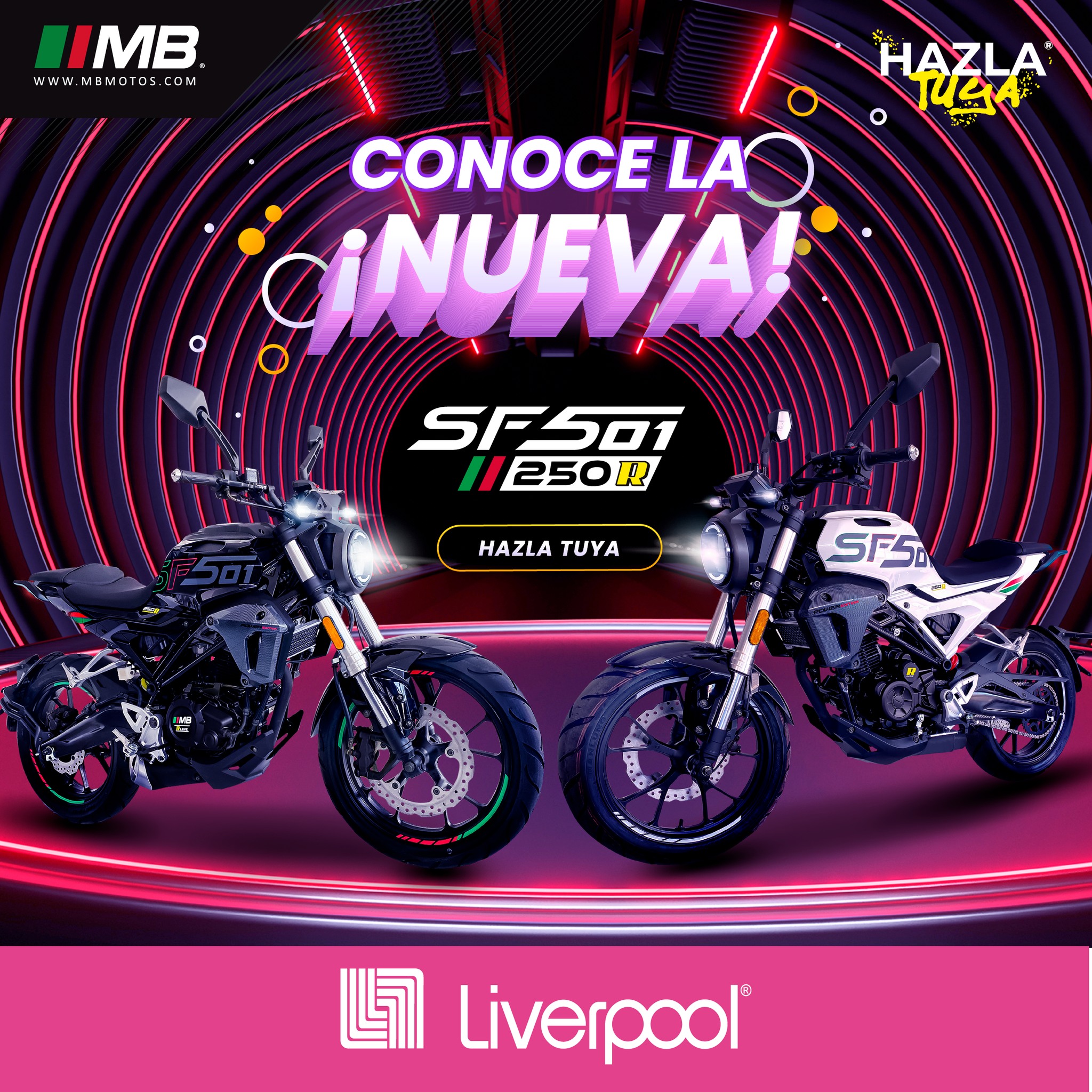 MB MOTOS - 🏍 Presentamos la nueva SF 501 2024, una moto... | Facebook