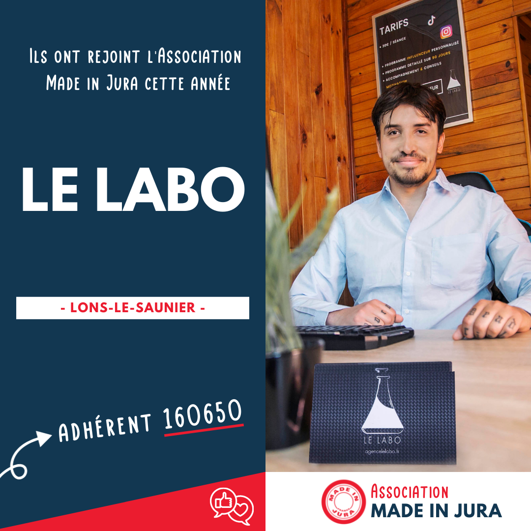 [Ils nous ont rejoints] Le Labo est... - Asso Made in Jura