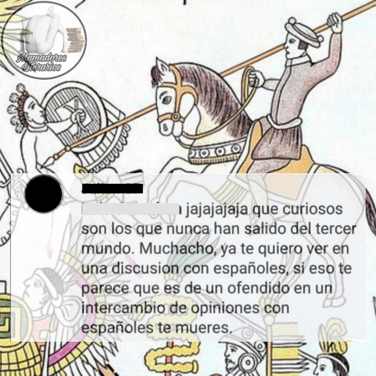 Joder, tío, estoy flipando de... - Mamadores Literarios. | Facebook
