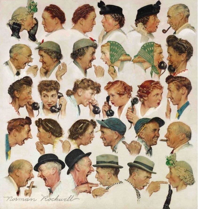 Norman Rockwell - Beguiling Buttercup. 1949