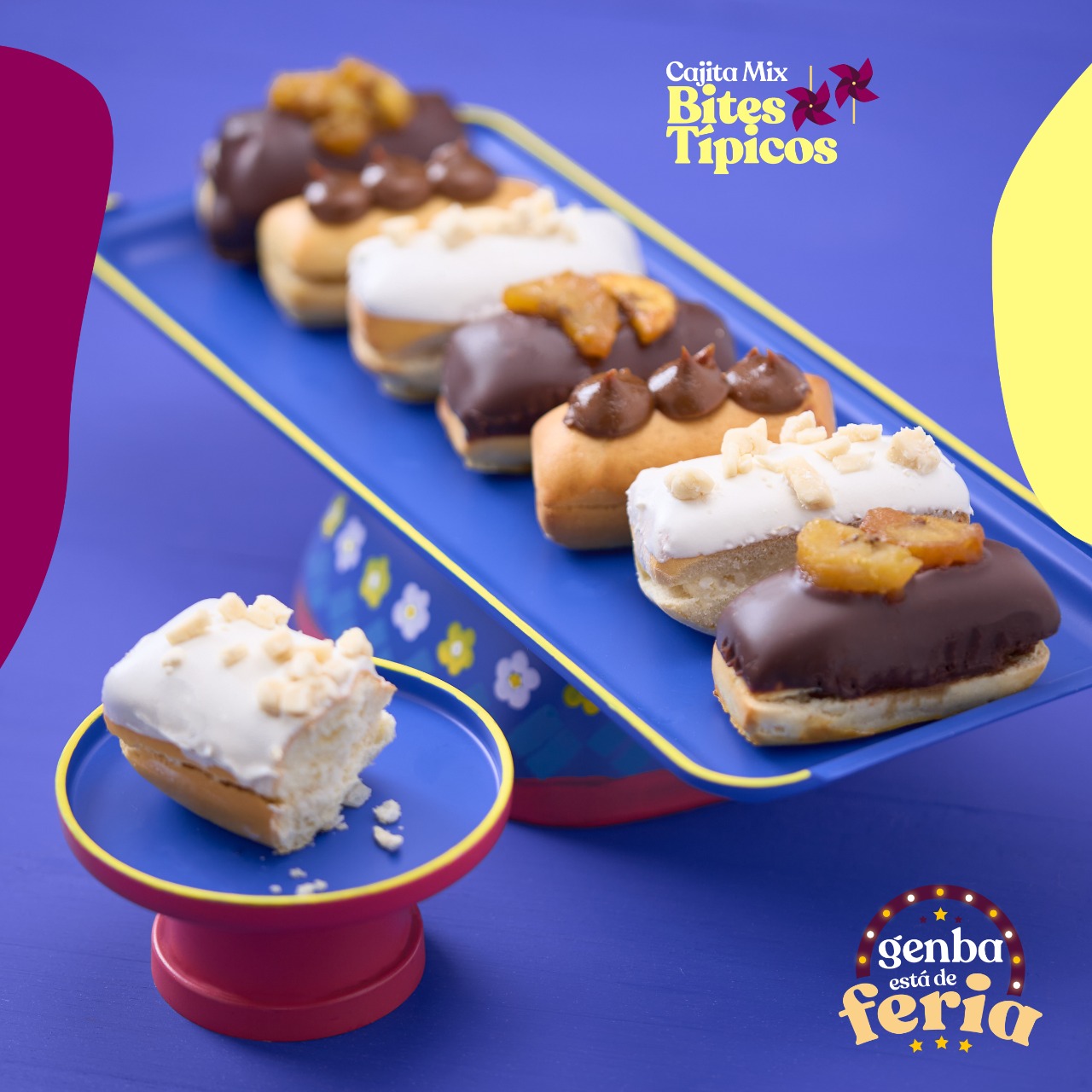 GENBA - ¡El sabor de la feria llegó a Genba! Postres que...