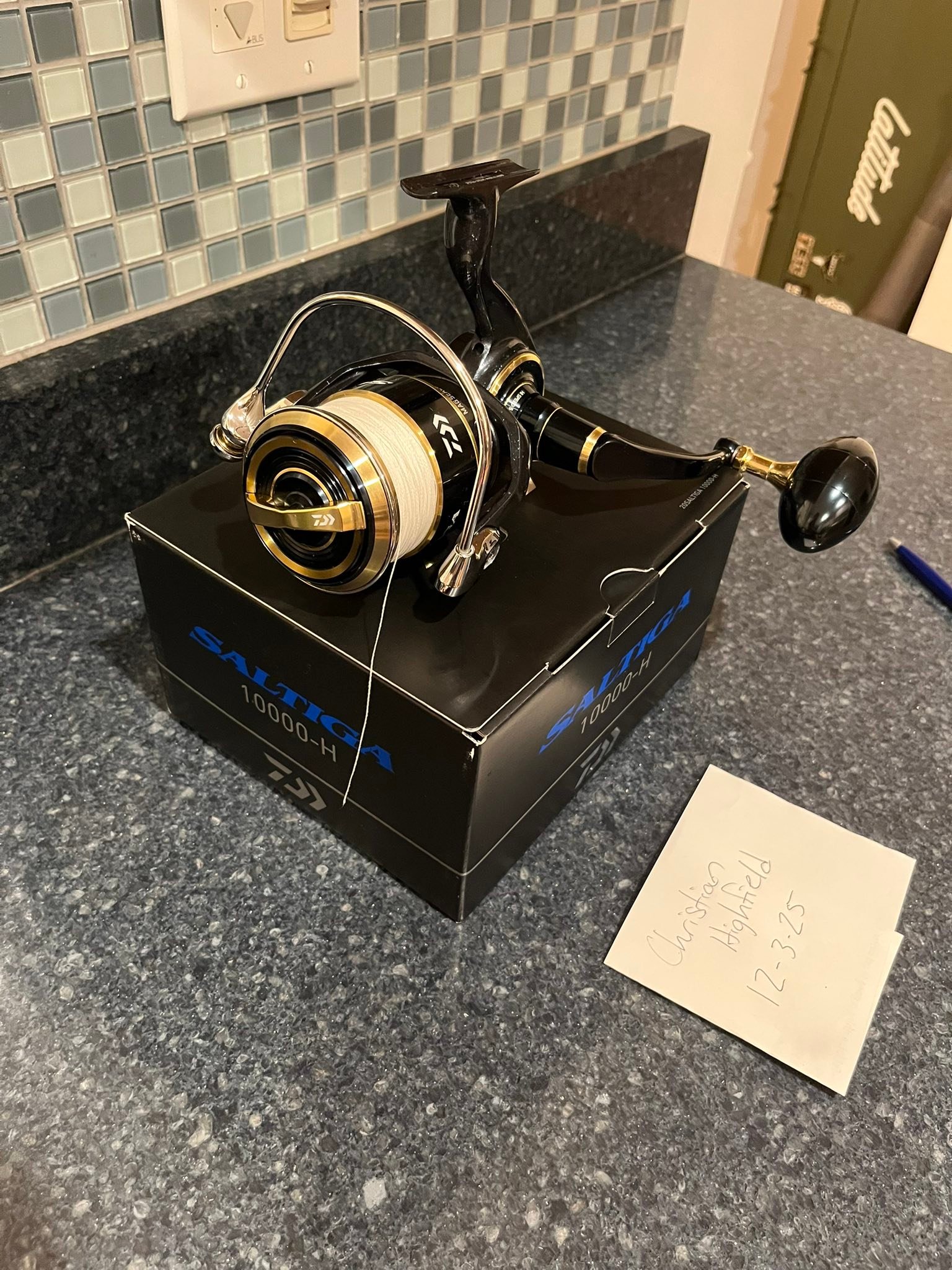 Daiwa Saltiga Blast 4500 (free extra spool) used from Japan 💥💥