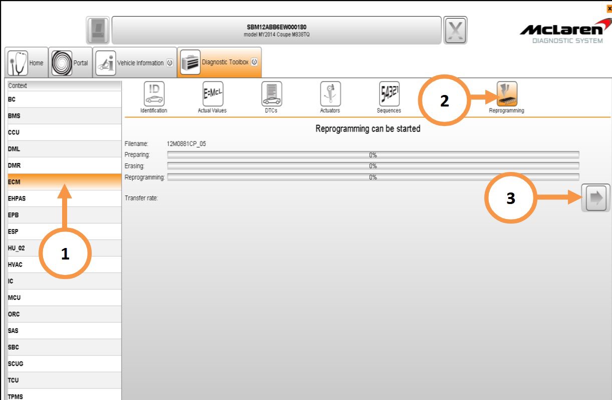 Mclaren 2024 diagnostic tool for sale