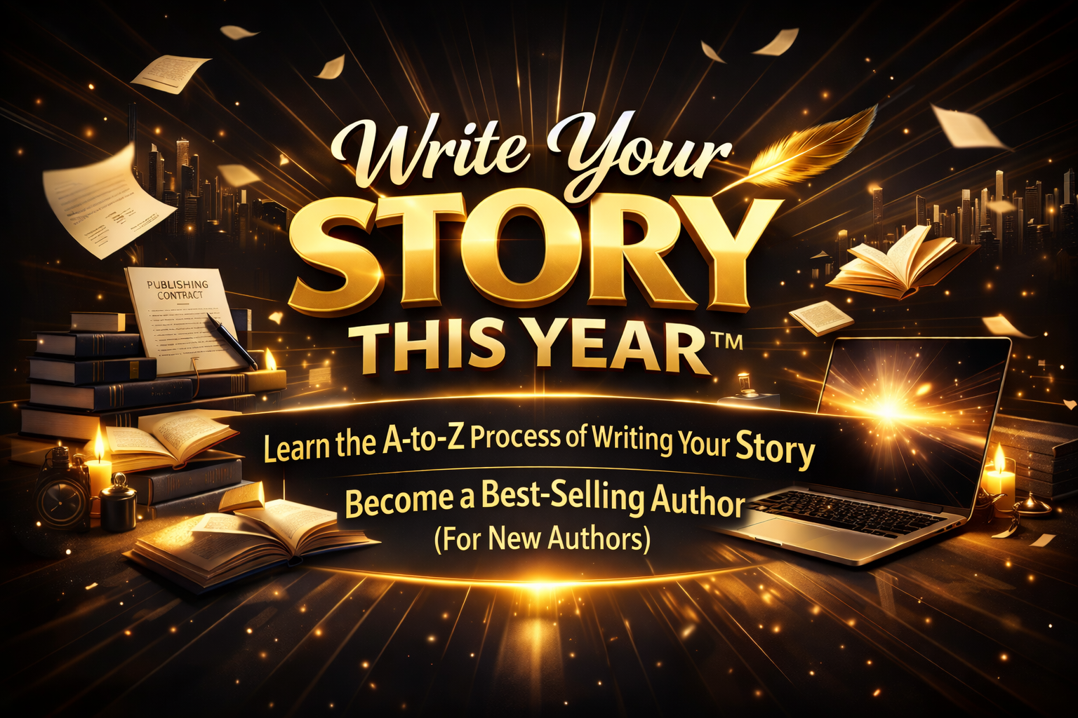 WRITE YOUR STORY THIS YEAR- Learn How to Write & Become Best Selling ...