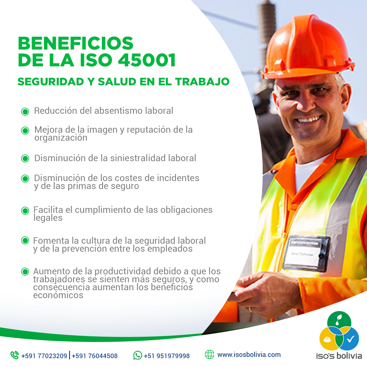 ISOs Bolivia - Conoce los beneficios de implementar en tu... | Facebook