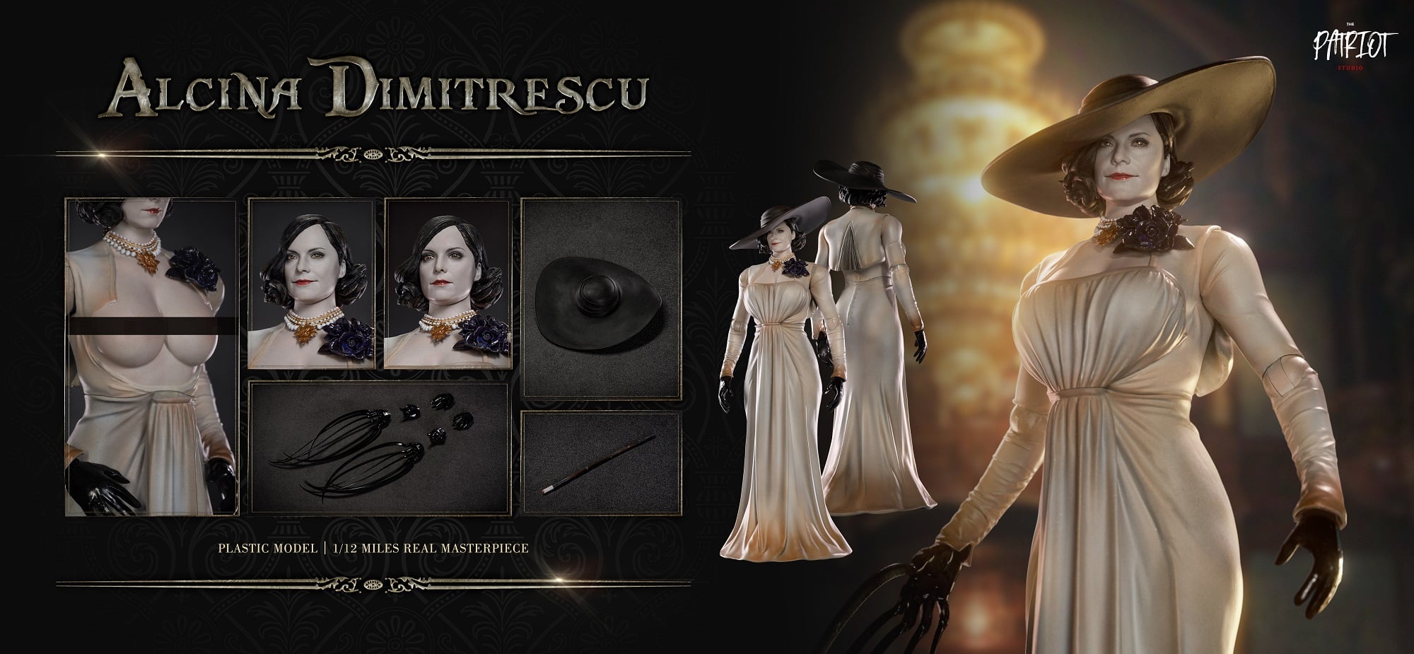 lady dimitrescu figure removable dress The Action Figure!* *Not actually available anywhere for any price, we're sorry Hanifa Friday '25