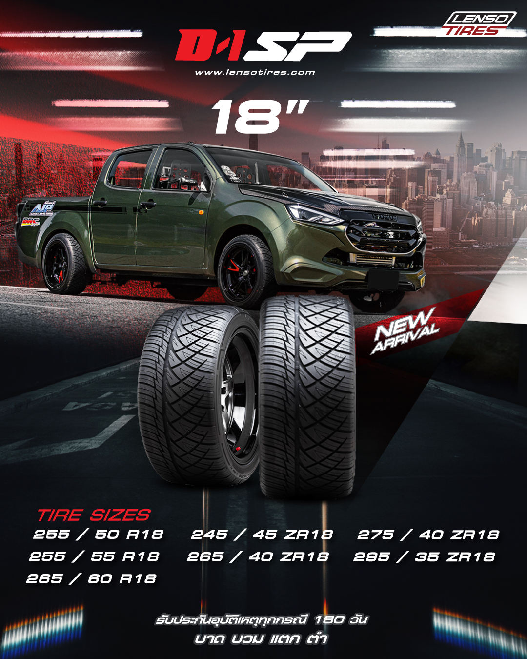 ถ้ารักความสปอร์ต... - Lenso & Raiden Tires