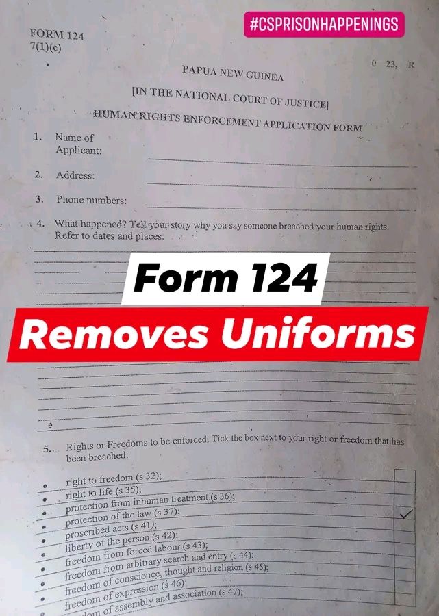 Josh Pono - Important Public Notice on Form 124 – Human... | Facebook