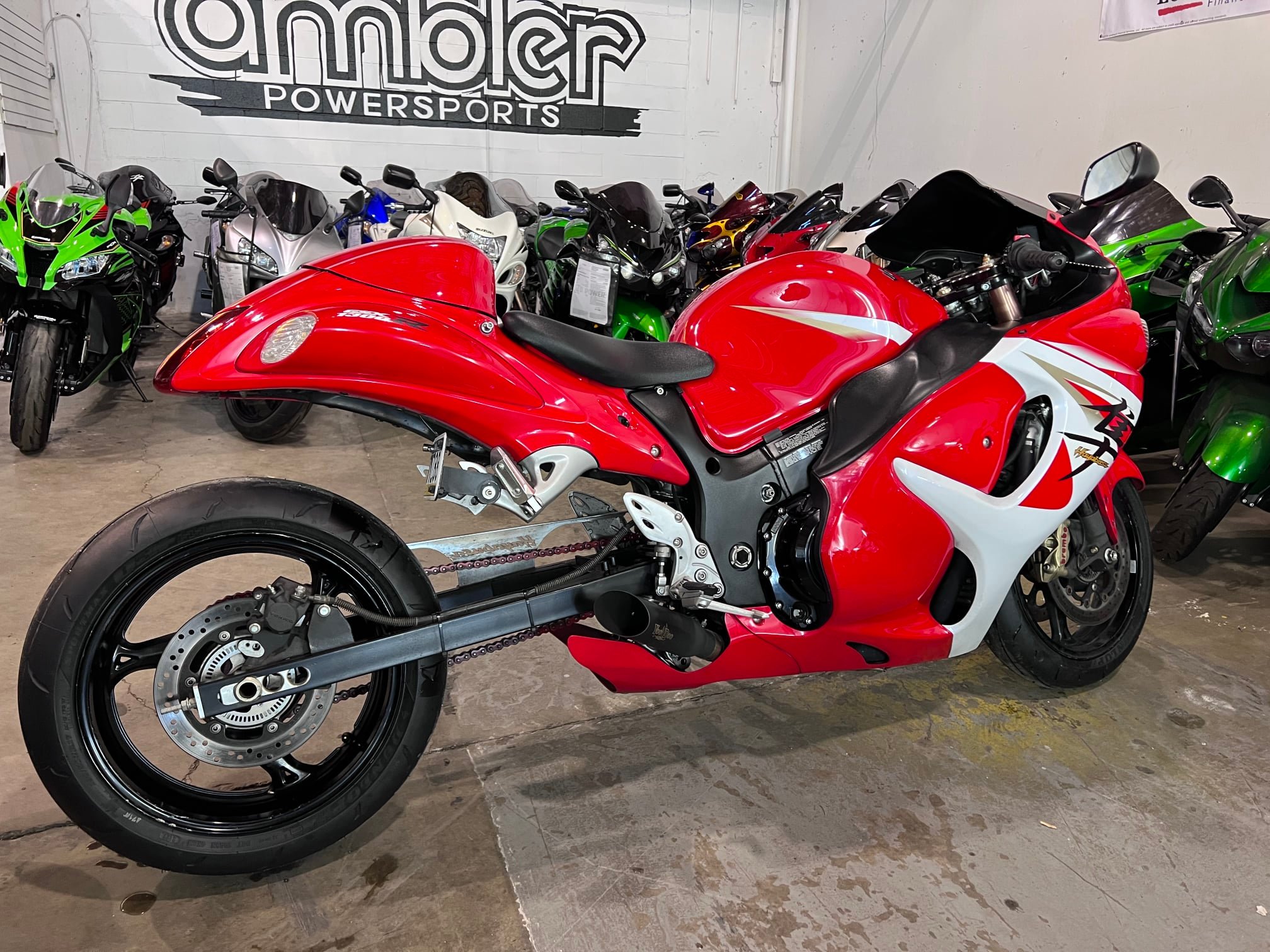 $11,900 2014 Suzuki Hayabusa stretched, lowered with full VooDoo