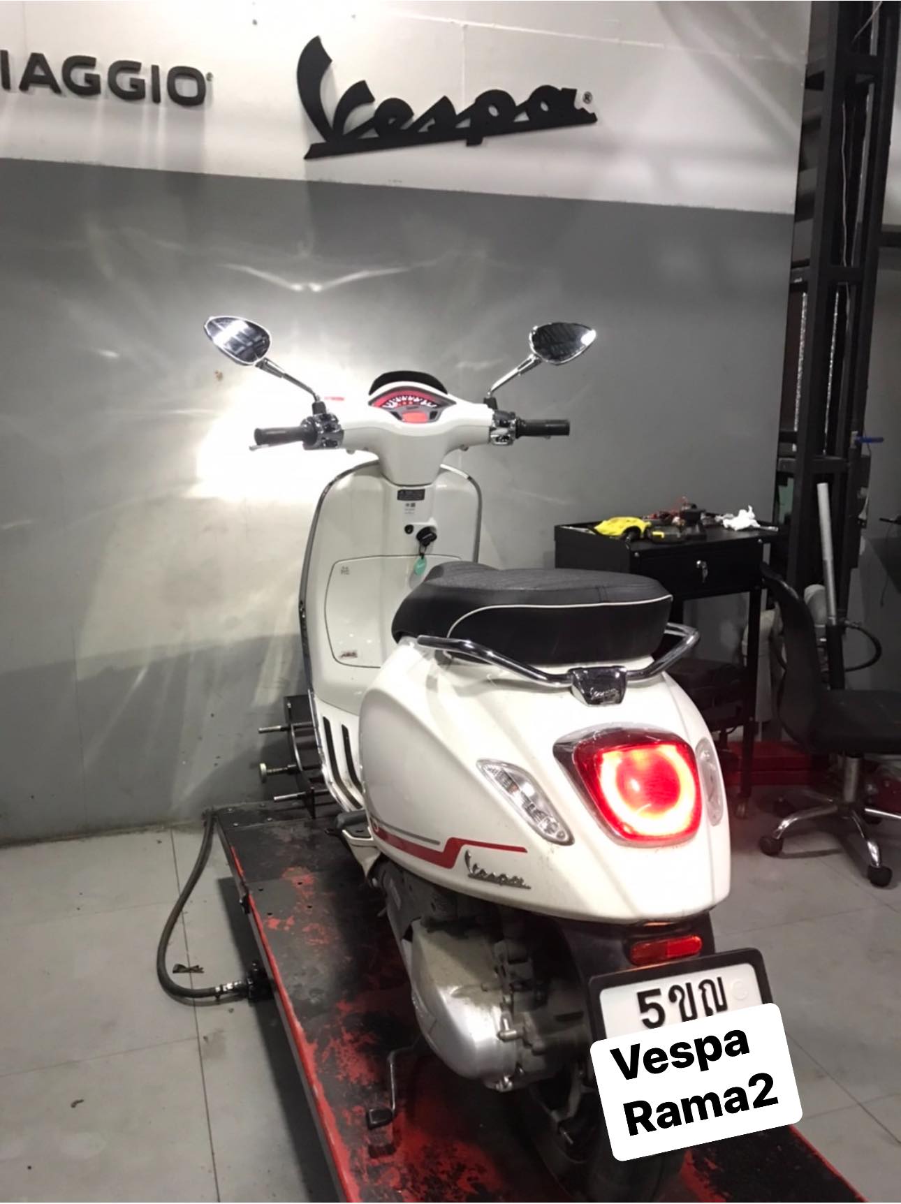 Vespa Rama II - มาตอนนี้ Vespa Rama2 ก็ยังทำให้นะคะ 🧑🏻‍🔧... | Facebook