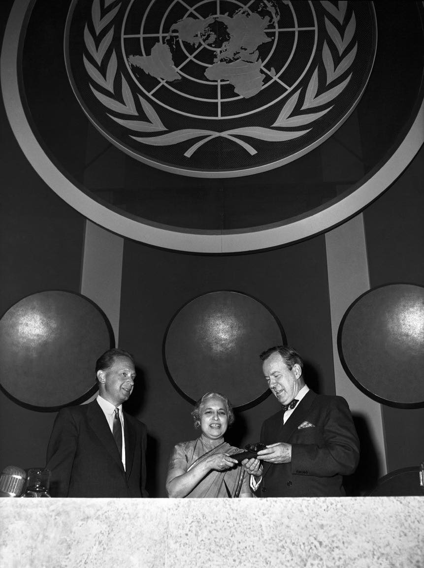 UNHCR India - Ms Vijaya Lakshmi Pandit’s contribution to... | Facebook
