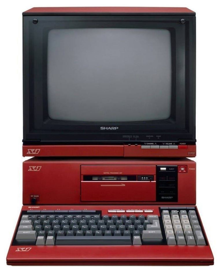 The 1982, Z80 based, Sharp X1