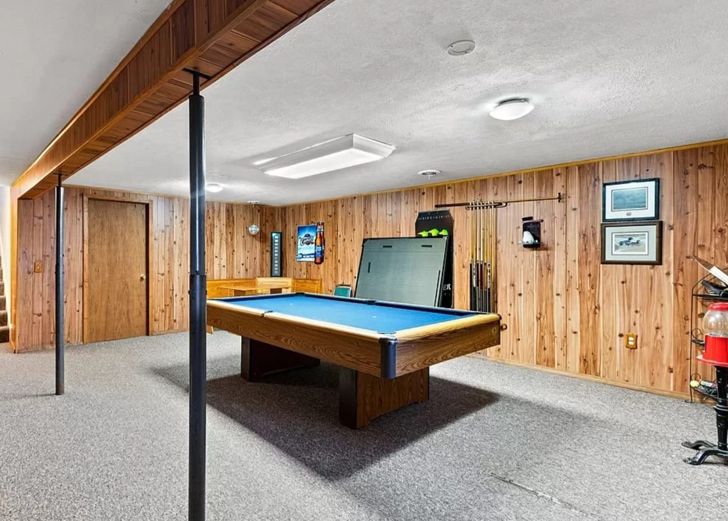 A fun modern remodel of a basement... - JR Custom Remodeling