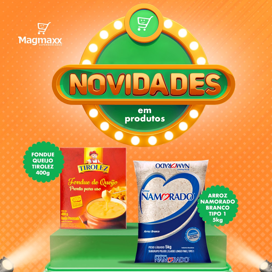 É uma novidade melhor que a outra.... - Supermercados Magmaxx