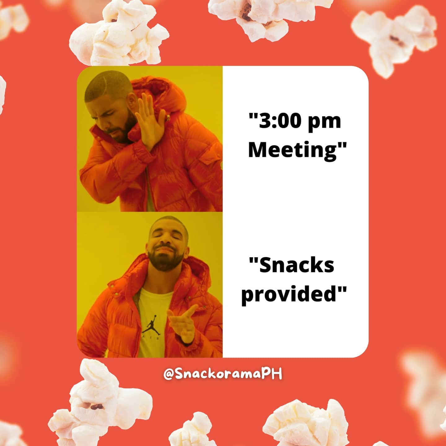 Snack-O-Rama - When you see a calendar invite for a... | Facebook