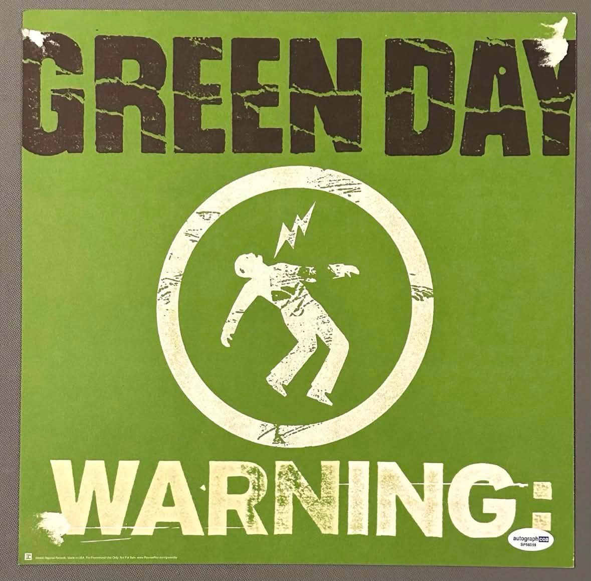 【当時物・USA製】Green Day『Warning』プロモポスター Green Day Warning 12