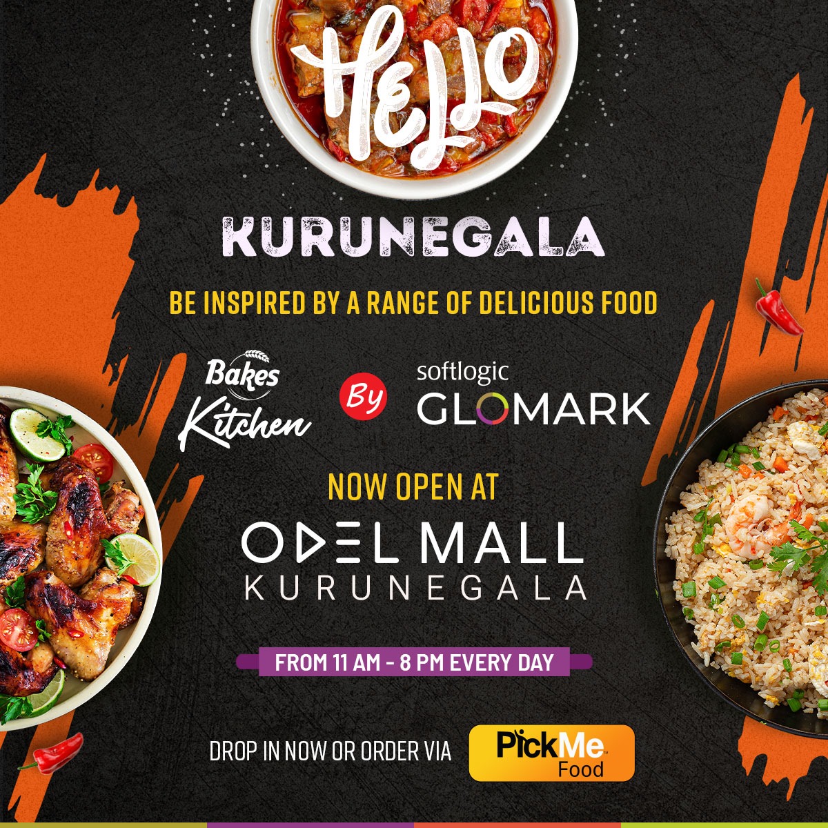 Softlogic - HELLO KURUNEGALA! Bakes Kitchen by GLOMARK is now open at ...