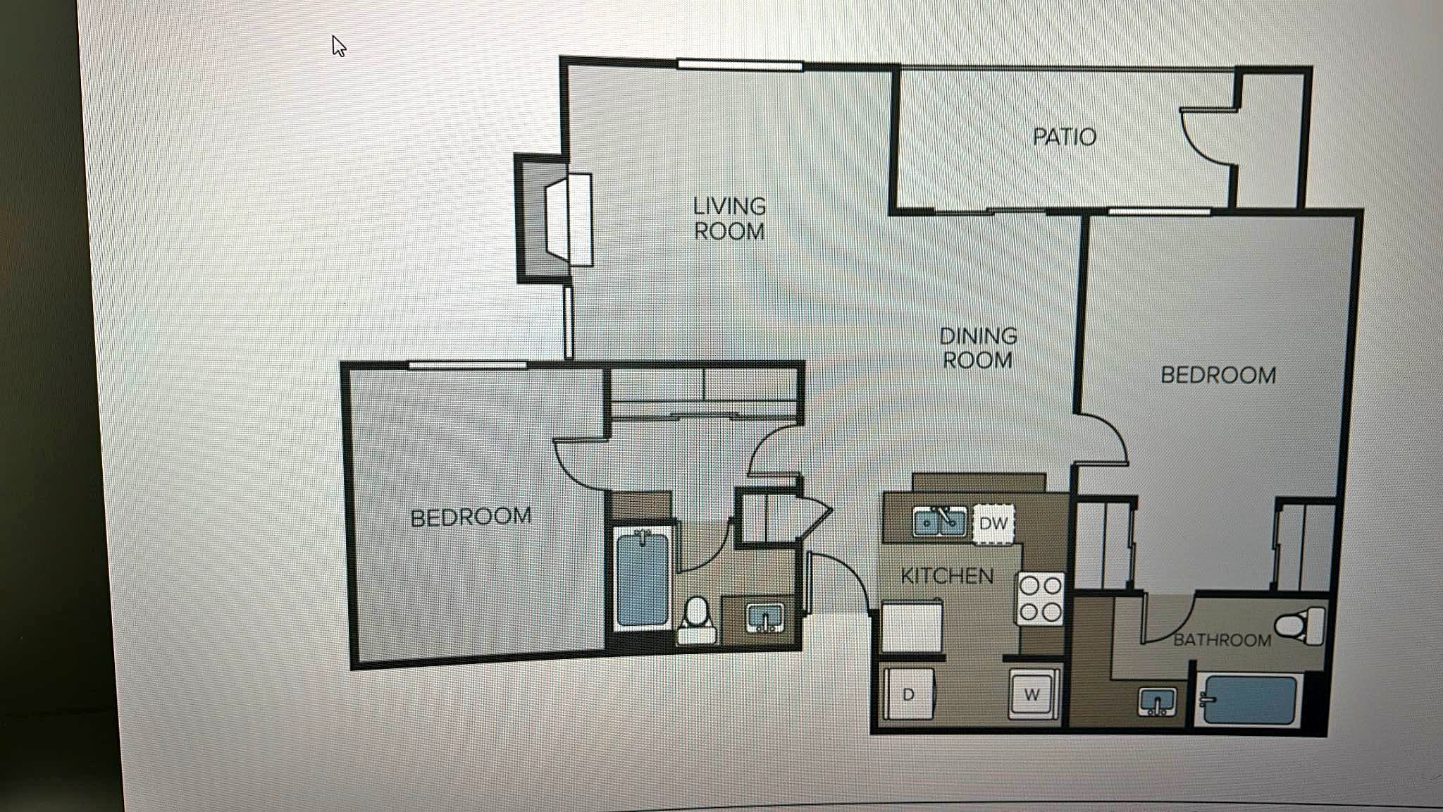 2 Beds 2 Baths Apartment Property Rentals Union City, California