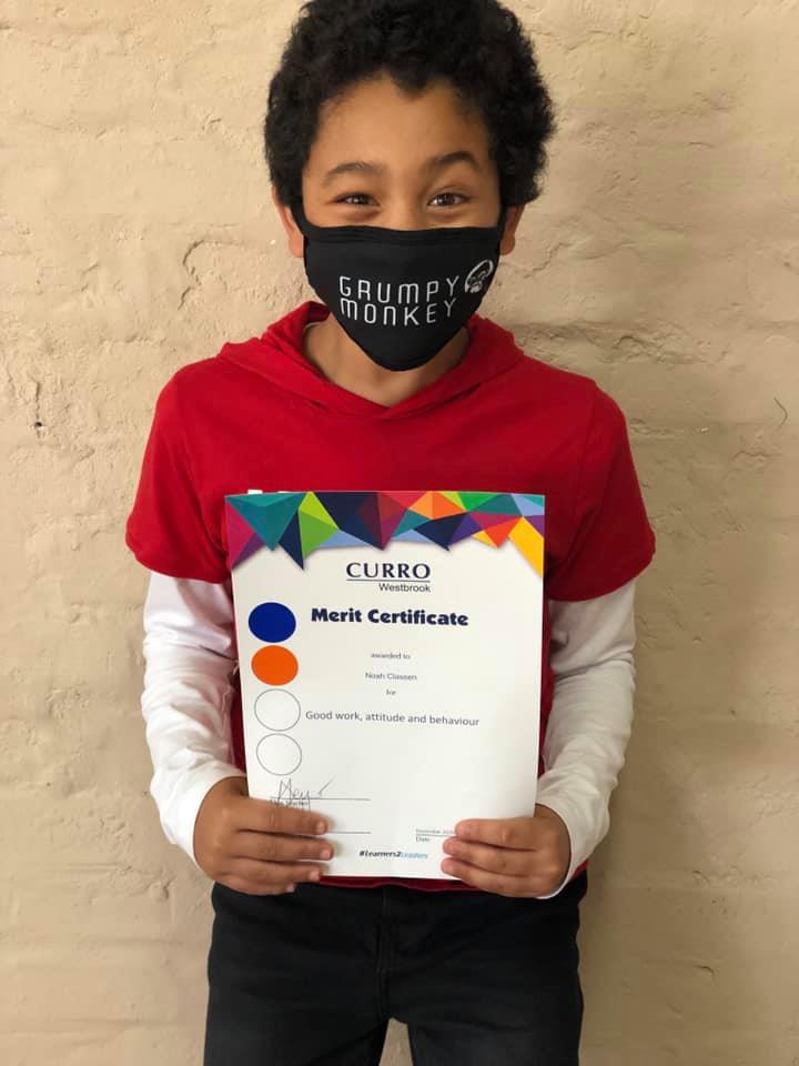 Curro Westbrook - Congratulations to the following Grade 5... | Facebook