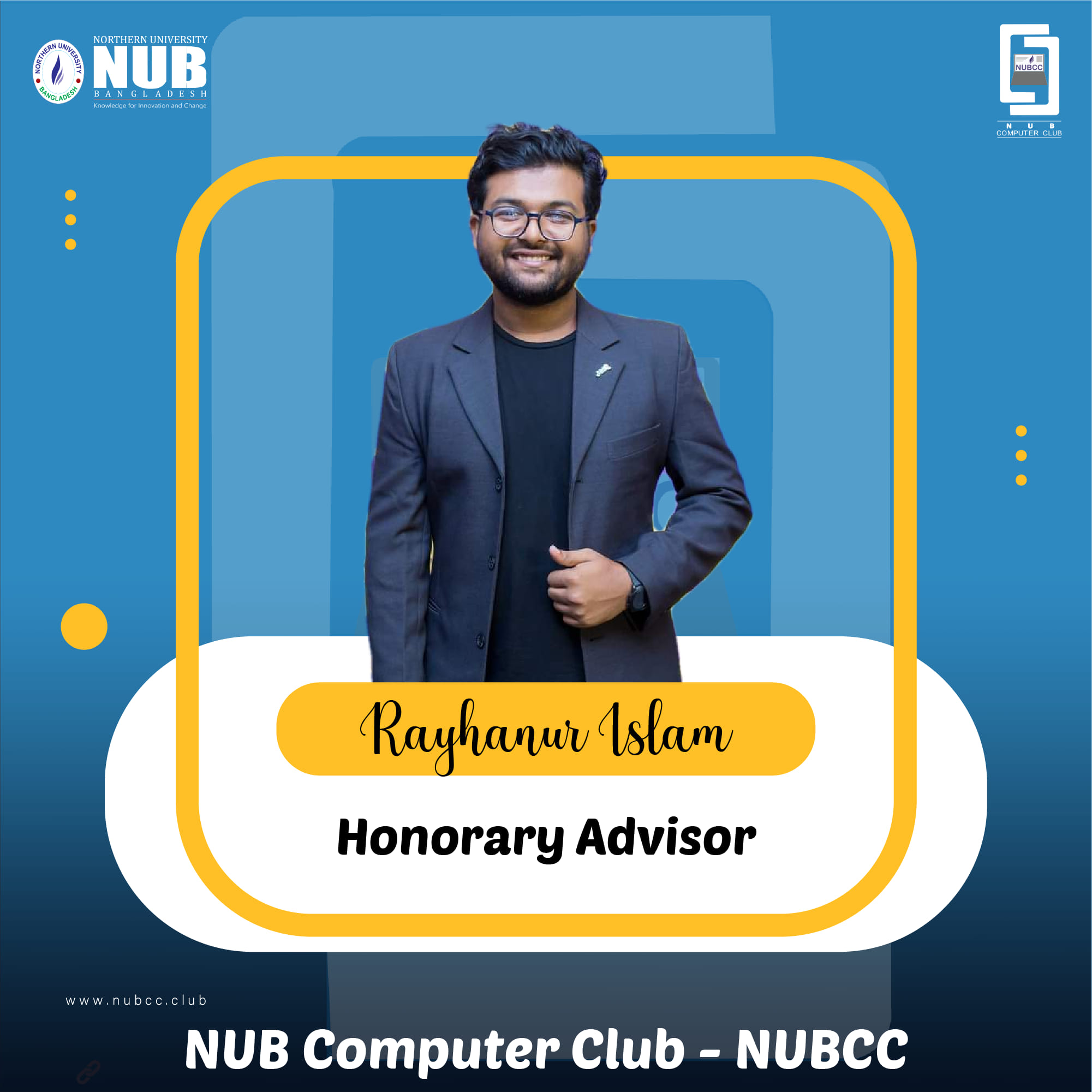 The NUB Computer Club (NUBCC)... - NUB Computer Club - NUBCC