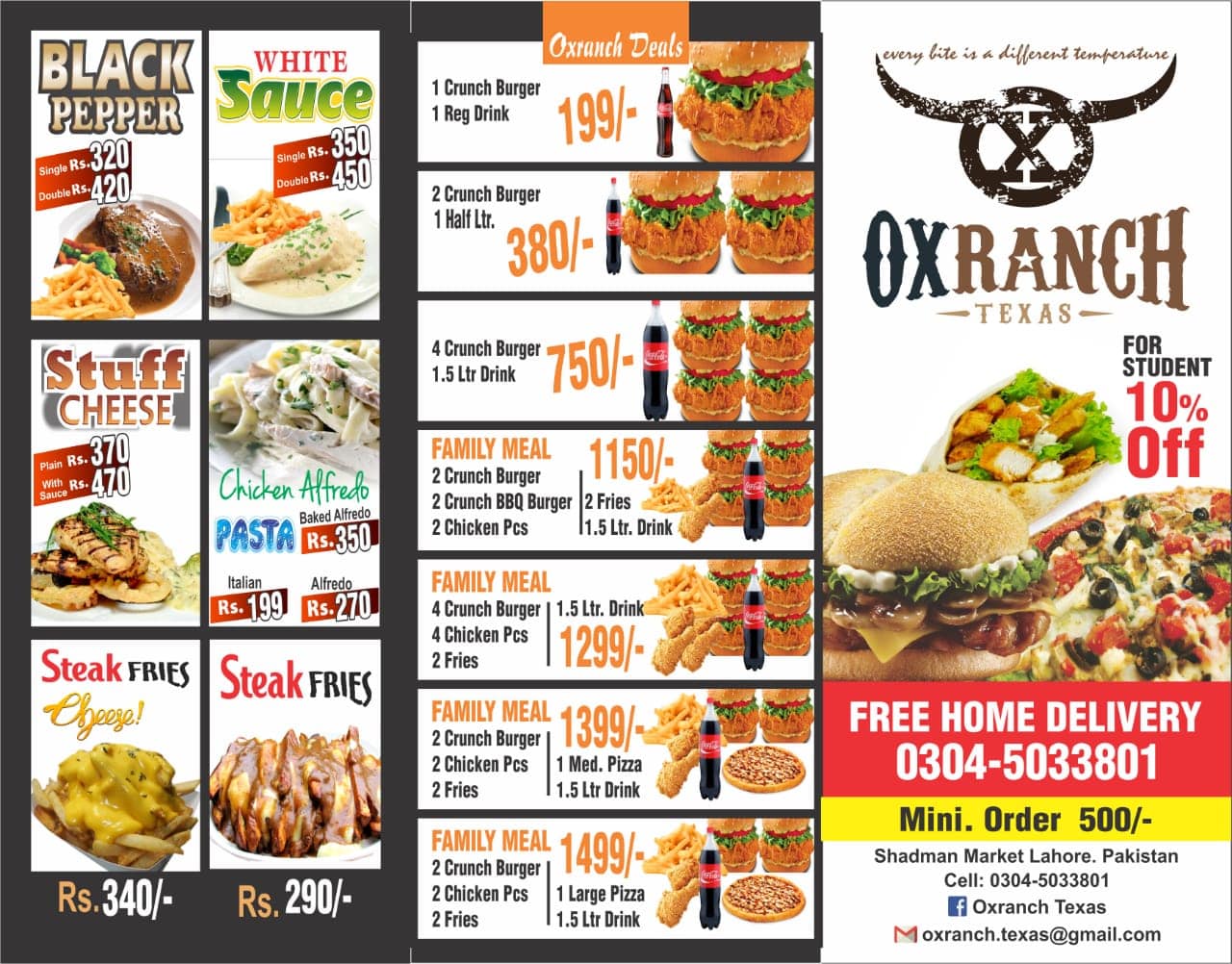 Oxranch Texas | Lahore